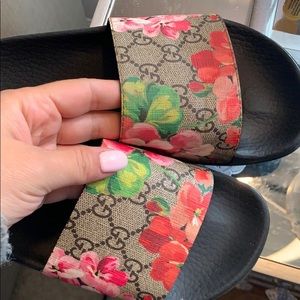 Gucci Floral Slides